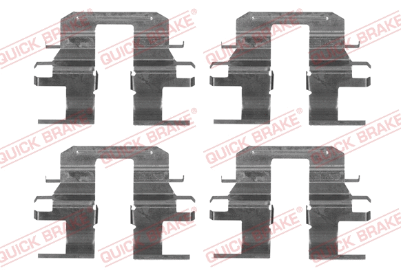 Accessory Kit, disc brake pad (109-1753)