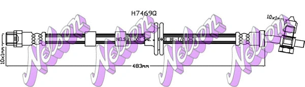 Brake Hose (H7469Q)