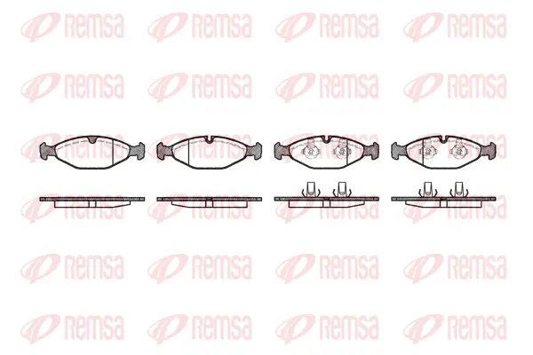 Brake Pad Set, disc brake (0481 00)