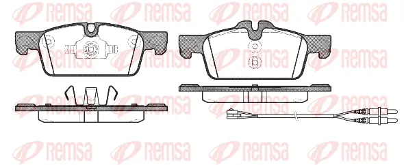 Brake Pad Set, disc brake (1461 01)