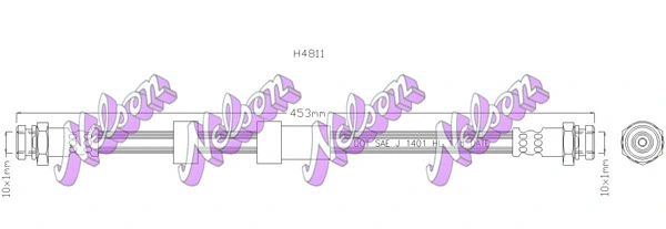 Brake Hose (H4811)