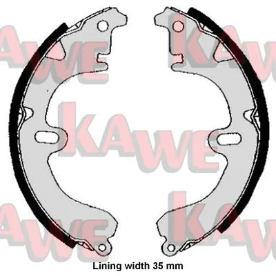 Brake Shoe Set (04530)
