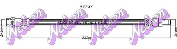 Brake Hose (H7757)