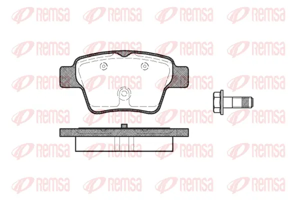 Brake Pad Set, disc brake (1138 00)