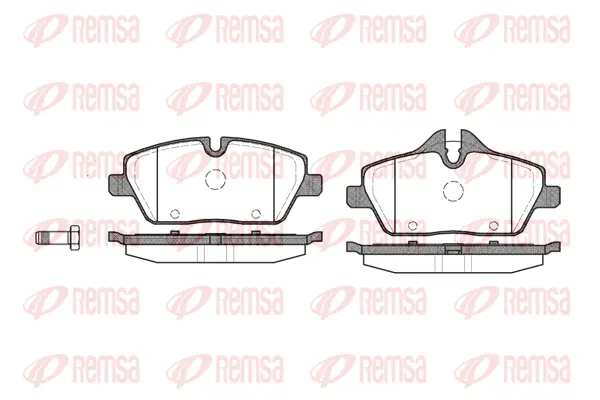 Brake Pad Set, disc brake (1131 00)