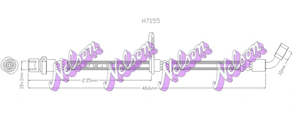Brake Hose (H7155)