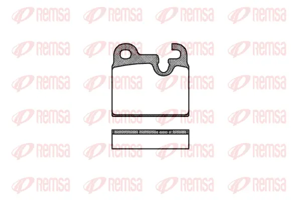 Brake Pad Set, disc brake (0016 00)