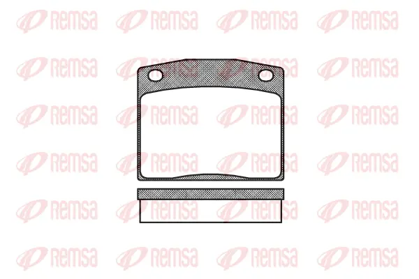 Brake Pad Set, disc brake (0083 10)