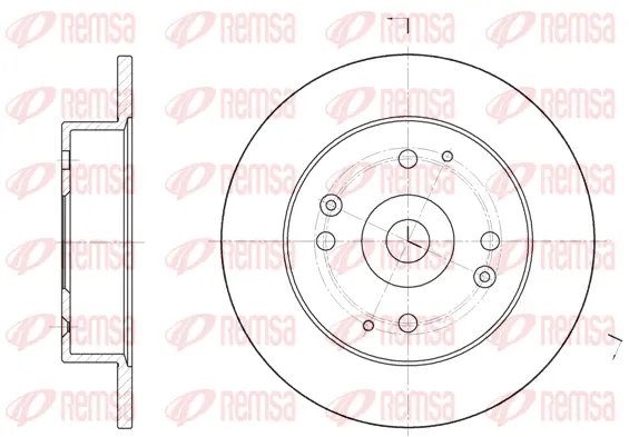 Brake Disc (6448 00)