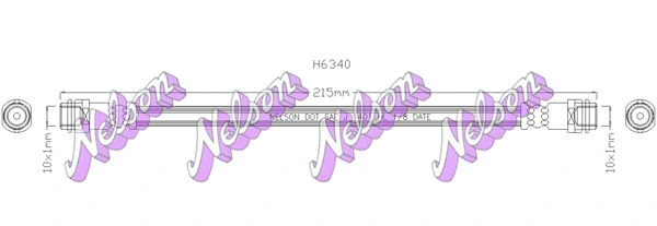 Brake Hose (H6340)