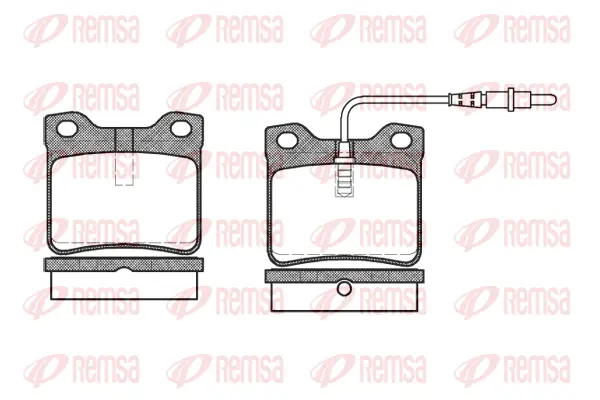 Brake Pad Set, disc brake (0321 02)