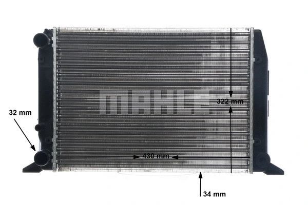 Radiator, engine cooling