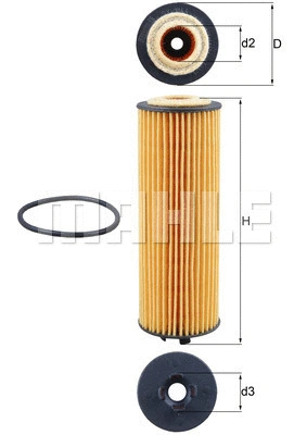 Oil Filter (OX 1155D)