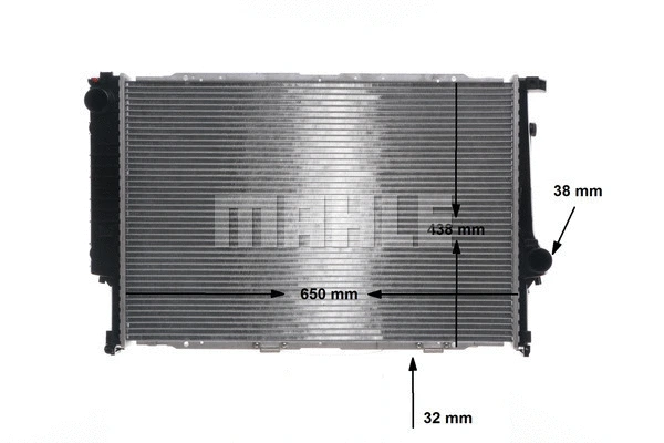 Radiator, engine cooling