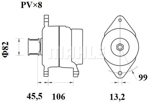 Alternator (MG 877)