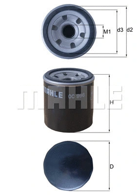 Oil Filter (OC 996)