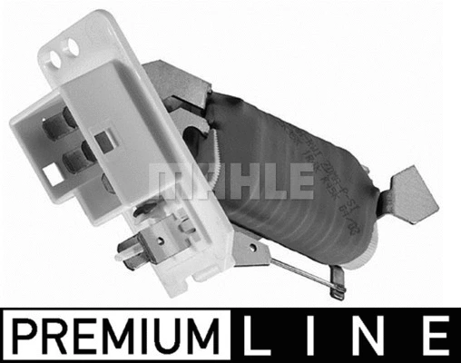 Resistor, interior blower