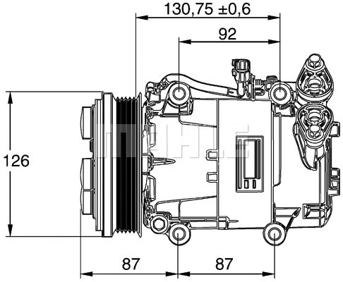 Compressor, air conditioning