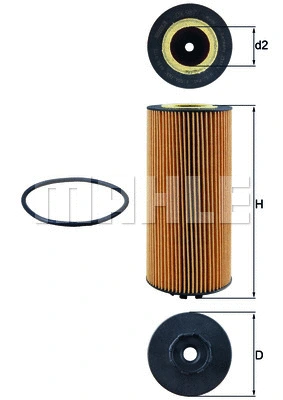 Oil Filter (OX 987D)