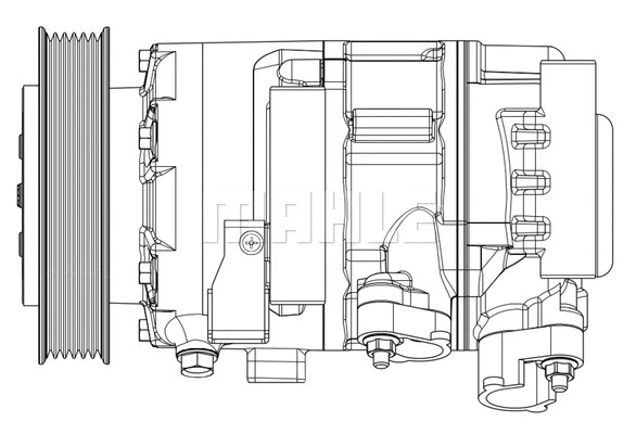 Compressor, air conditioning