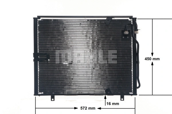Condenser, air conditioning (AC 148 000S)