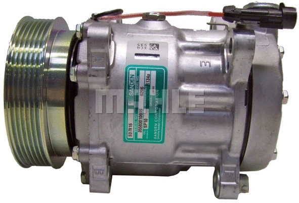 Compressor, air conditioning