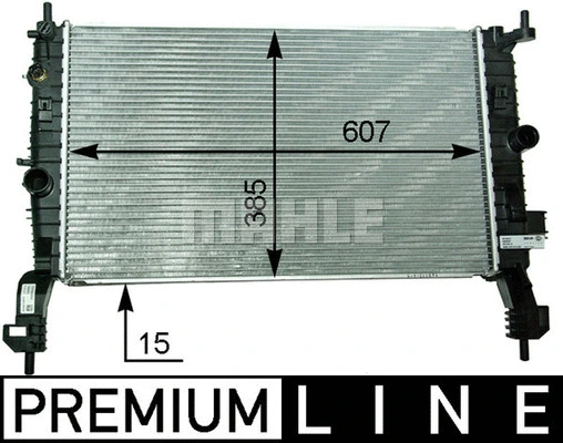 Radiator, engine cooling