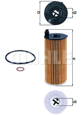 Oil Filter (OX 813/1D)