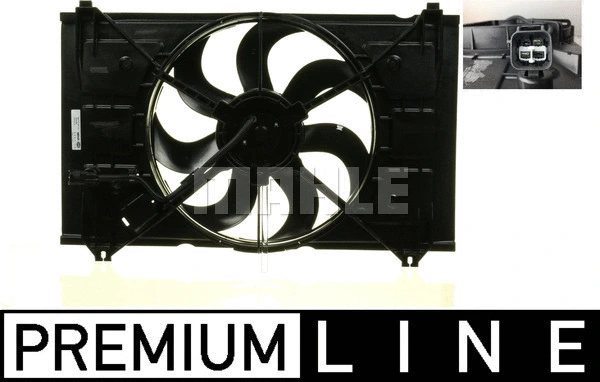 Fan, engine cooling (CFF 252 000P)