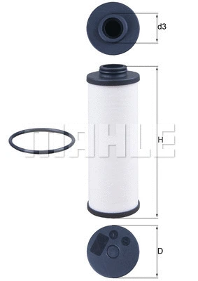 Hydraulic Filter, automatic transmission (HX 186D)