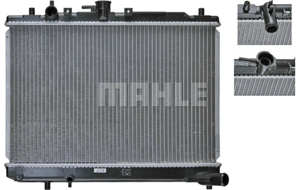 Radiator, engine cooling