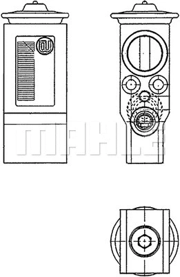Expansion Valve, air conditioning (AVE 62 000P)