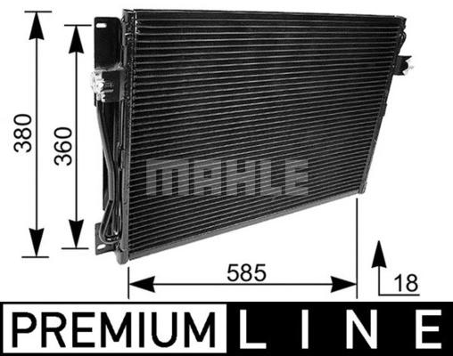 Condenser, air conditioning