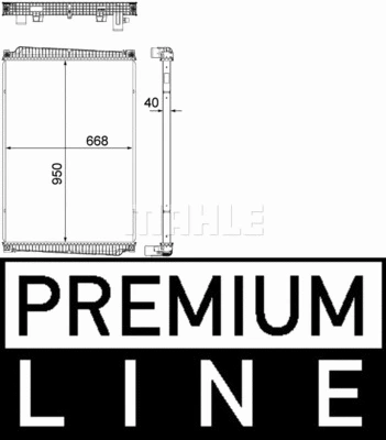 Radiator, engine cooling