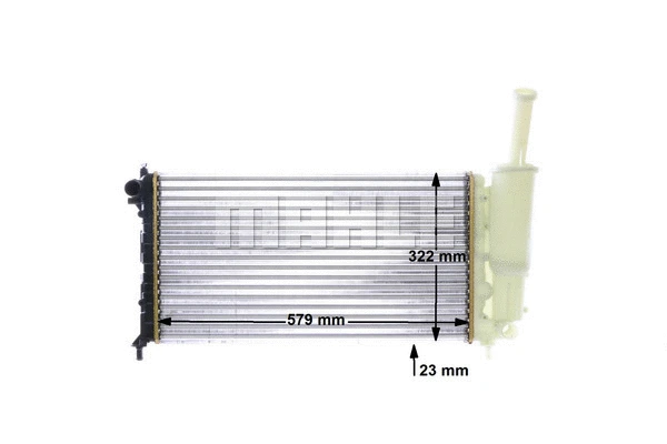 Radiator, engine cooling