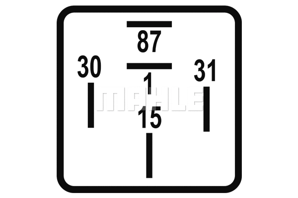 Relay, fuel pump