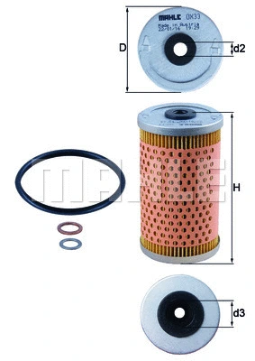 Oil Filter (OX 33D)