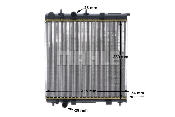Radiator, engine cooling