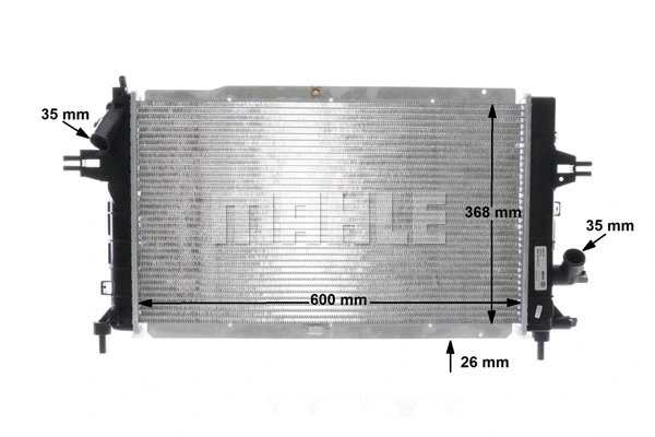Radiator, engine cooling