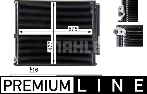 Condenser, air conditioning