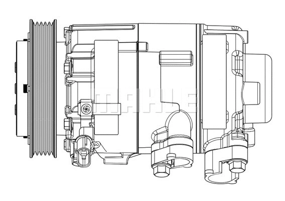 Compressor, air conditioning
