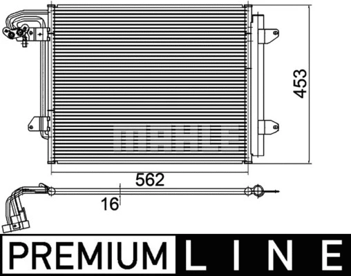 Condenser, air conditioning