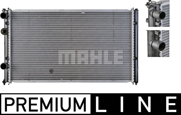 Radiator, engine cooling