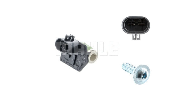 Resistor, interior blower