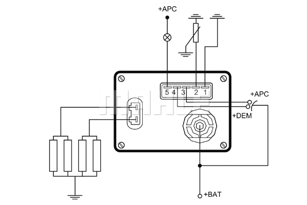 Control Unit, glow time