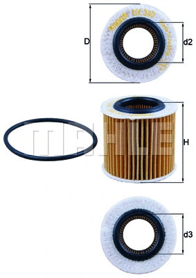 Oil Filter (OX 360D)