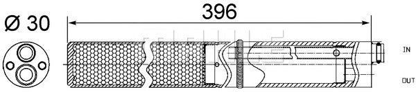 Dryer, air conditioning (AD 244 001S)