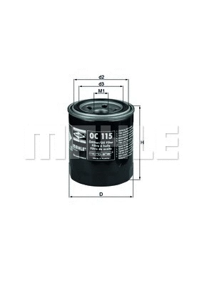 Oil Filter (OC 115)
