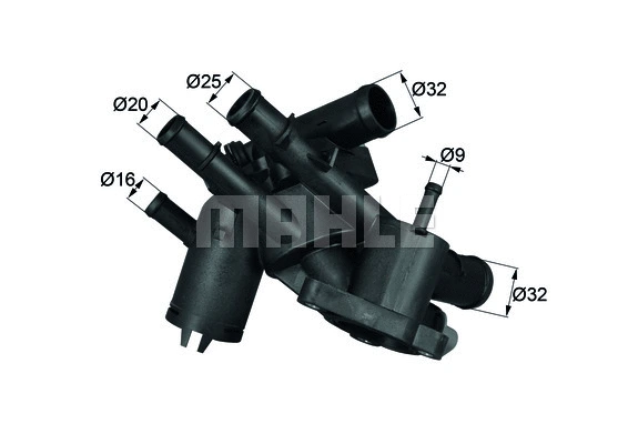Thermostat, coolant (TM 4 109)