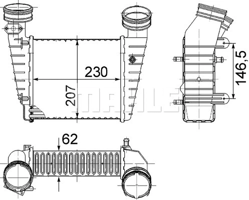 Charge Air Cooler (CI 346 000S)